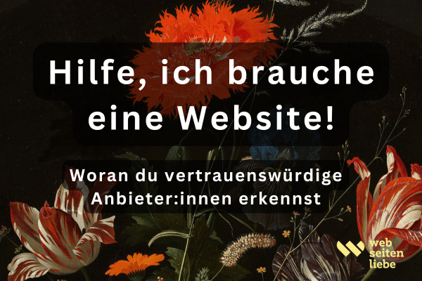 Gute Web-Agentur erkennen - Kriterien | Blogbeitrag-Coverbild