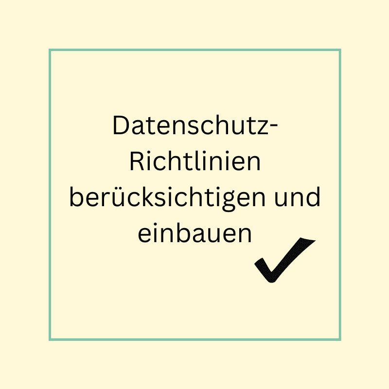 Website-Pflege: Datenschutz berücksichtigen | Webseitenliebe