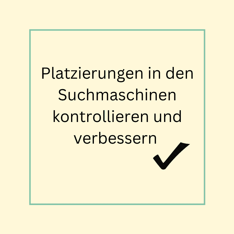 Website-Pflege: Platzierungen in den Suchmaschinen kontrollieren und verbessern | Webseitenliebe