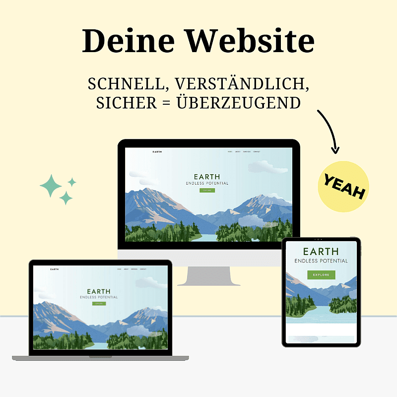 Website-Pflege: Überzeugung durch schnelle, verständliche und sichere Website | Webseitenliebe